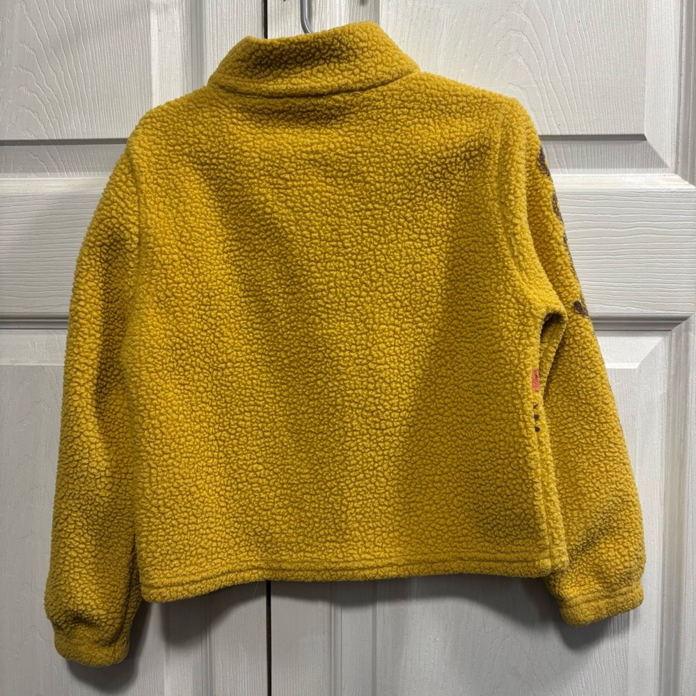 Pokemon Yellow Pikachu Sherpa Sweatshirt Pullover for Kids - Picture 4 of 7